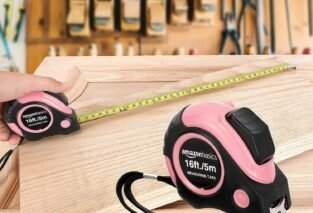 amazon basics tape measure 16 feet pink review