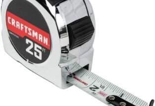 craftsman tape measure 25 ft review