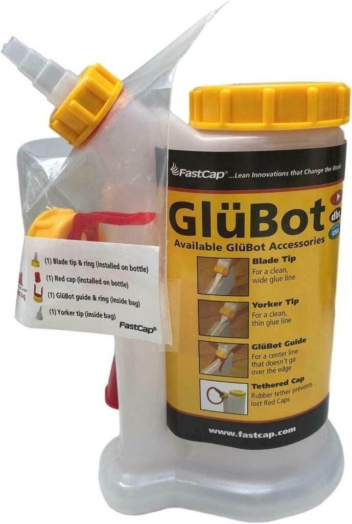 FastCap Glu-Bot Woodworkers Glue Bottle (16 Ounces)