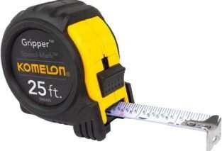 komelon sm5425 speed mark gripper measuring tape review