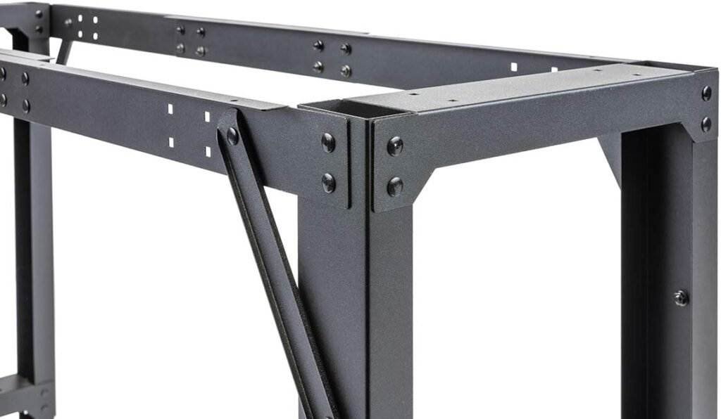 Montezuma Adjustable Steel Multi-Use Workspace Frame, 64 x 17 x 41