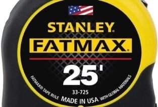 stanley tools 33 725 fatmax tape rule review