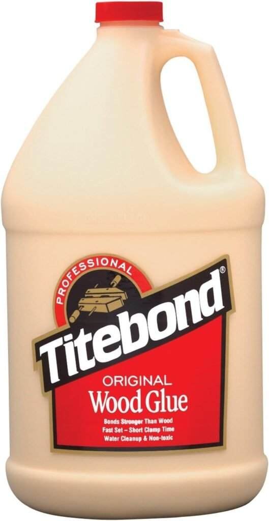 Titebond 5066 Original Wood Glue, 1 Gal Bottle, Pack of 4