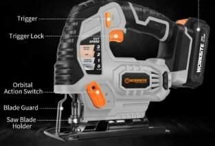 worksite cordless jig saw review